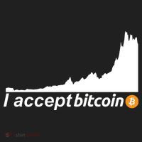 I Accept Bitcoin Crypto Currency Tumbler thumb 3