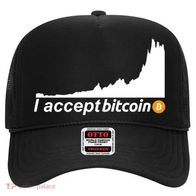 I Accept Bitcoin Crypto Currency Hat