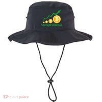 I Accept Bitcoin Graph Logo Bucket Hat thumb 0