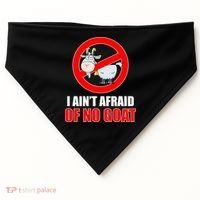 I Ain't Afraid of No Goat Chicago USA-Made Doggie Bandana thumb 0