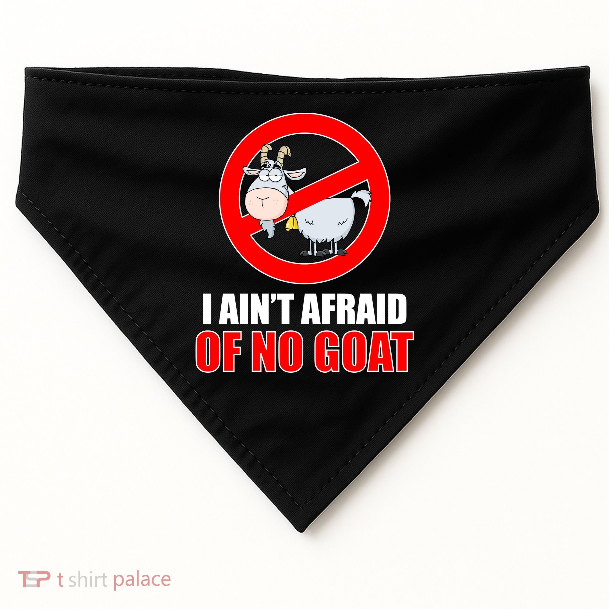 I Ain't Afraid of No Goat Chicago USA-Made Doggie Bandana