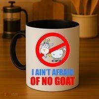 I Ain't Afraid of No Goat Chicago Coffee Mug thumb 4