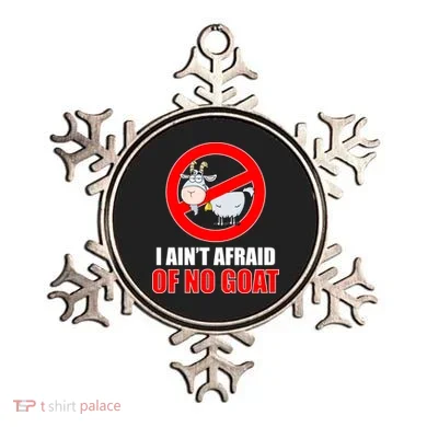 I Ain't Afraid of No Goat Chicago Ornament