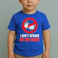 I Ain't Afraid of No Goat Chicago Toddler T-Shirt thumb 2