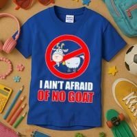 I Ain't Afraid of No Goat Chicago Kids T-Shirt thumb 3