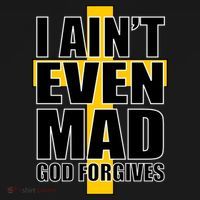 I Ain't Even Mad God Forgives Backpack thumb 2