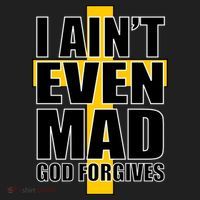 I Ain't Even Mad God Forgives Tumbler thumb 3