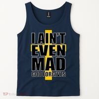 I Ain't Even Mad God Forgives Tank Top thumb 2