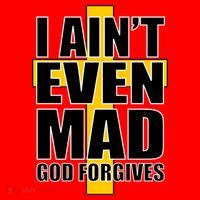 I Ain't Even Mad God Forgives Santa Hat thumb 1
