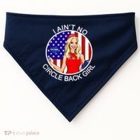 I Ain't No Circle Back Girl Kayleigh McEnany USA-Made Doggie Bandana thumb 0