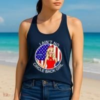 I Ain't No Circle Back Girl Kayleigh McEnany Women's Tank Top thumb 2