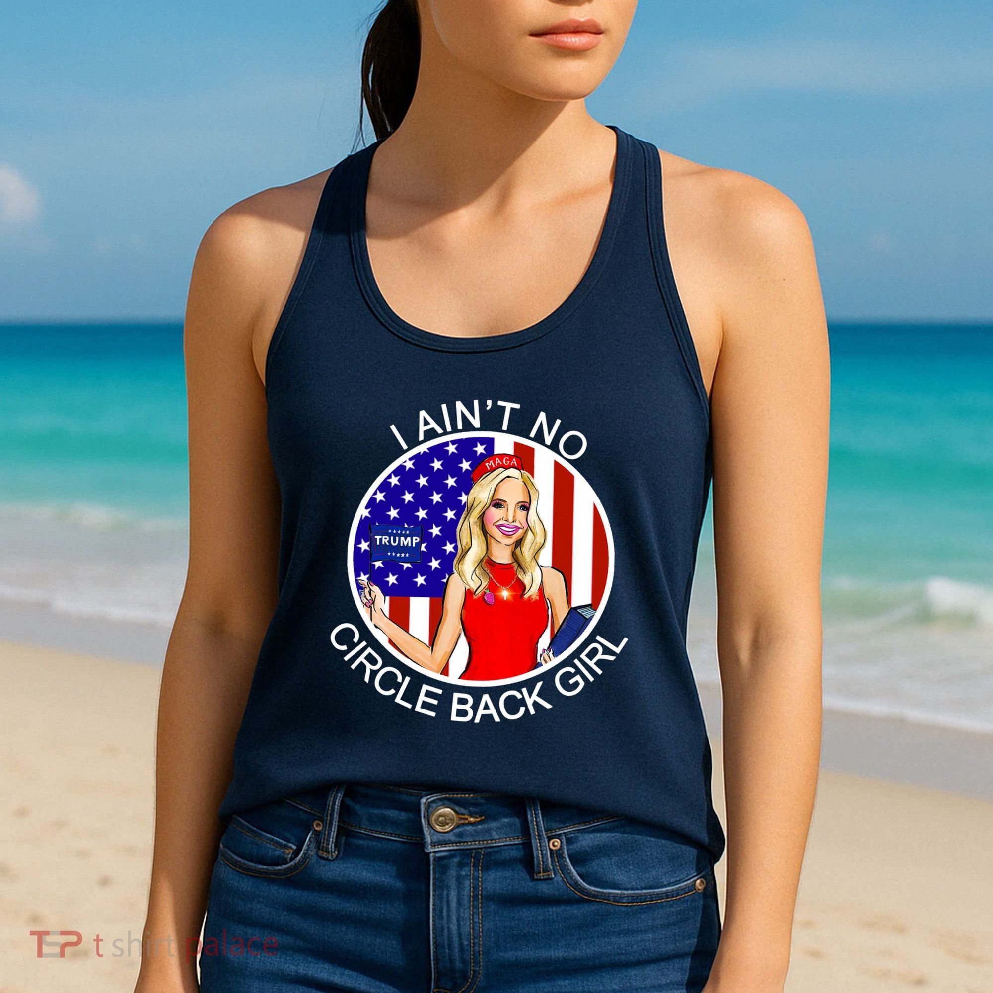 I Ain't No Circle Back Girl Kayleigh McEnany Women's Tank Top