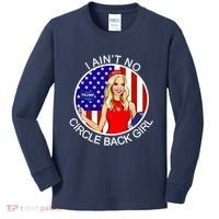 I Ain't No Circle Back Girl Kayleigh McEnany Kids Long Sleeve Shirt thumb 0