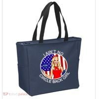 I Ain't No Circle Back Girl Kayleigh McEnany Tote Bag thumb 2