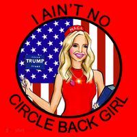 I Ain't No Circle Back Girl Kayleigh McEnany Santa Hat thumb 1