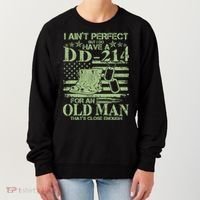 I Ain't Perfect  But I Do Have A DD-214 Women's Sweatshirt thumb 0