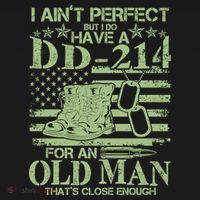I Ain't Perfect  But I Do Have A DD-214 Bucket Hat thumb 4