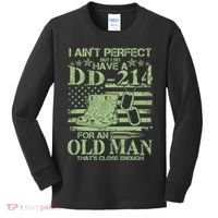I Ain't Perfect  But I Do Have A DD-214 Kids Long Sleeve Shirt thumb 0