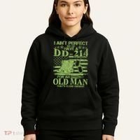 I Ain't Perfect But I Do Have A DD-214 Old Man Hoodie thumb 5