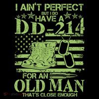 I Ain't Perfect But I Do Have A DD-214 Old Man Women's Tank Top thumb 5