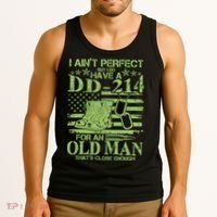 I Ain't Perfect But I Do Have A DD-214 Old Man Tank Top thumb 3