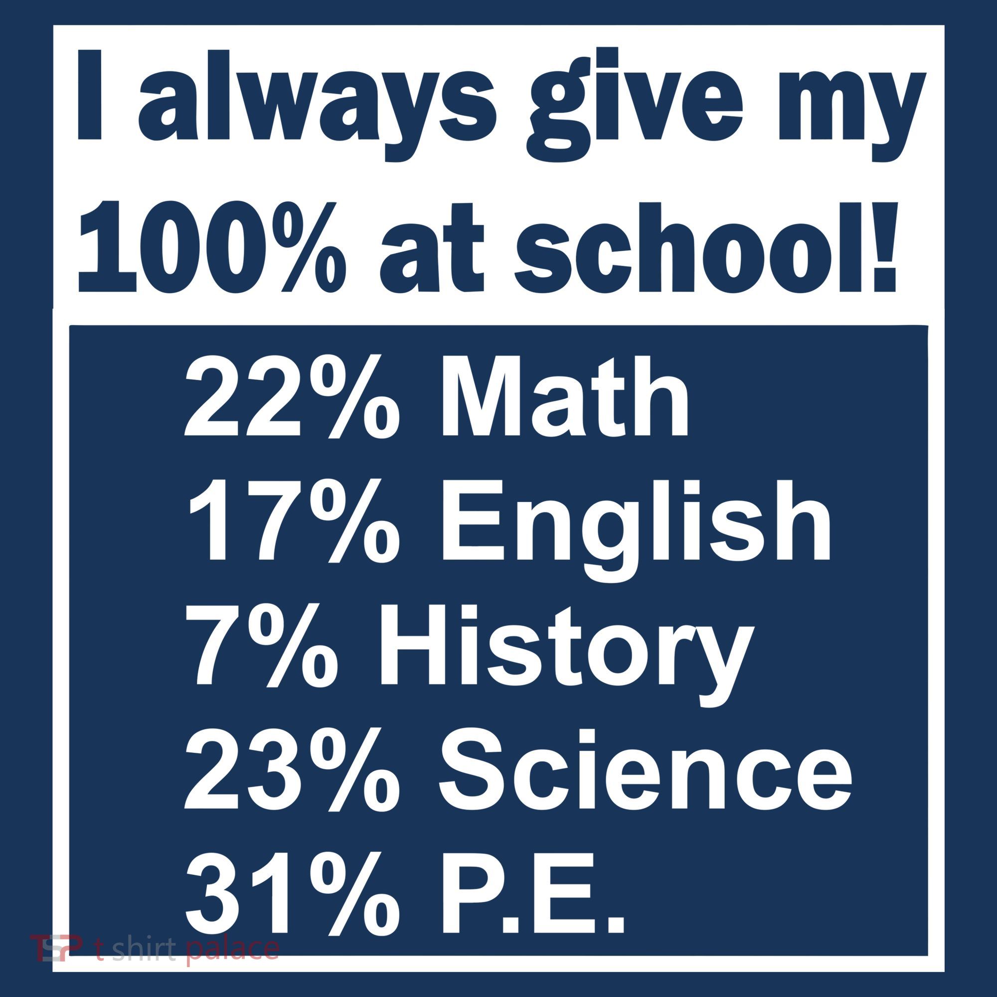 I Always Give My 100 Percent At School Women's Hoodie