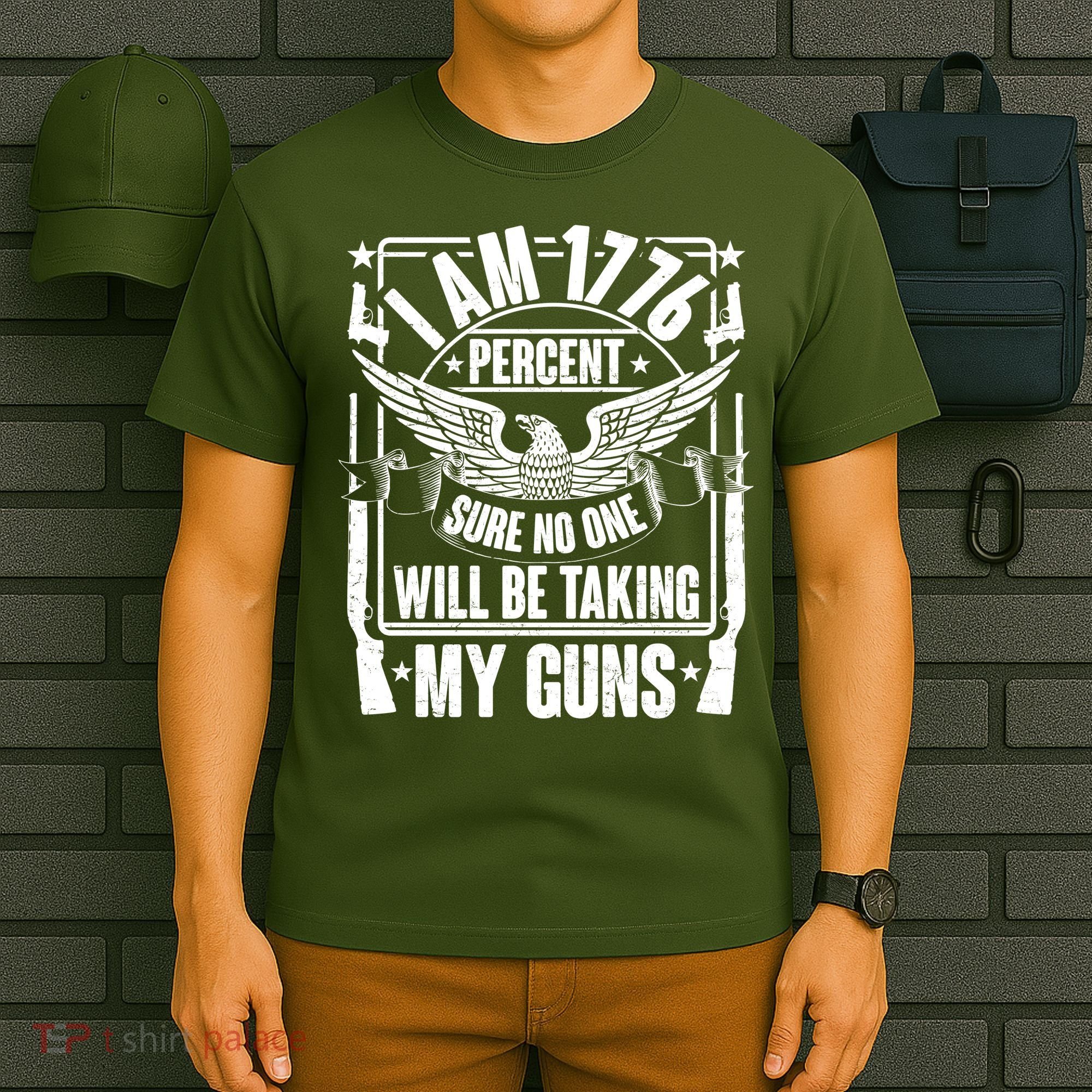 I Am 1776 Percent Sure No One Will Be Taking My Guns T-Shirt