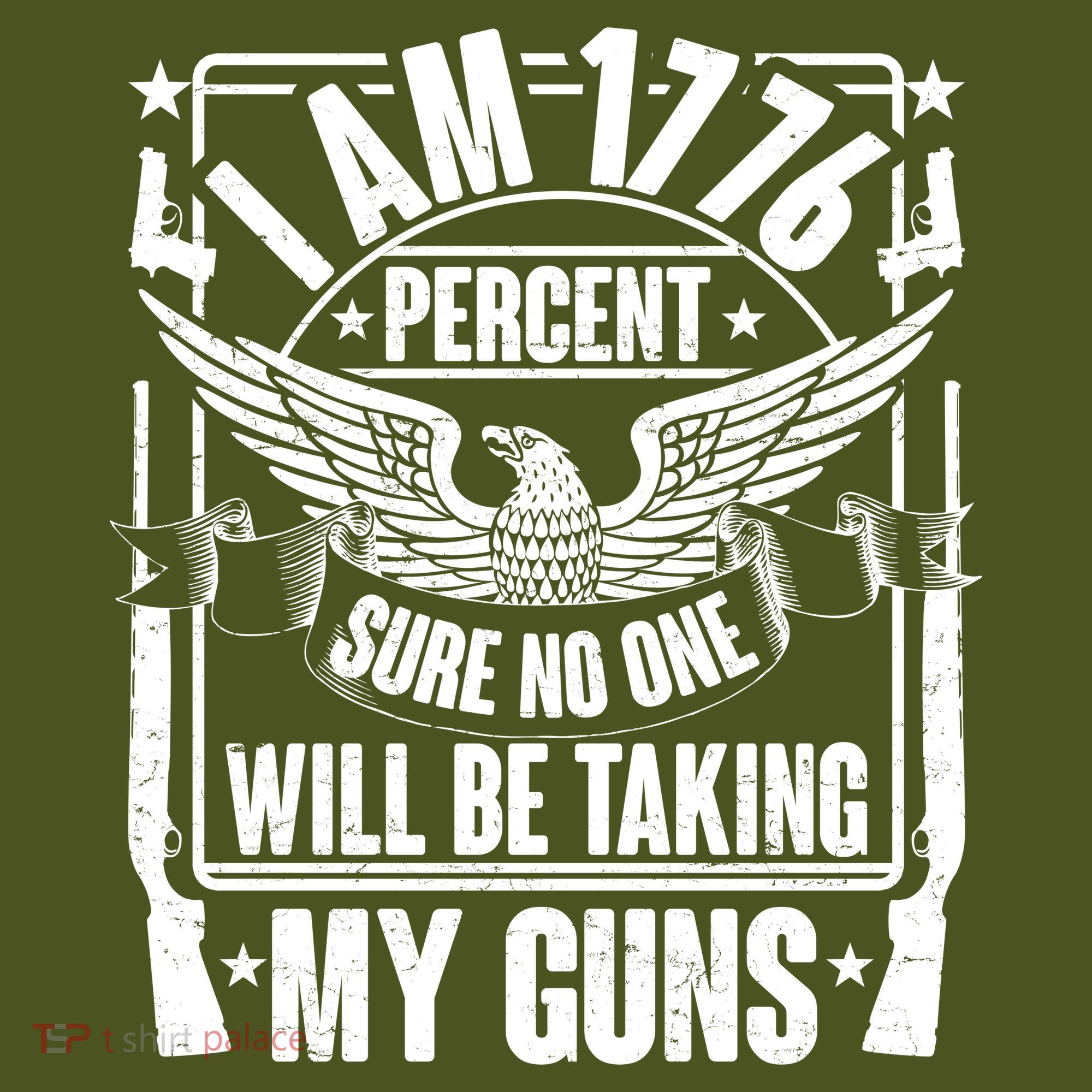 I Am 1776 Percent Sure No One Will Be Taking My Guns Mousepad