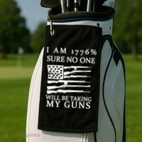 I Am 1776 Sure No One Is Taking My Guns Golf Towel thumb 2