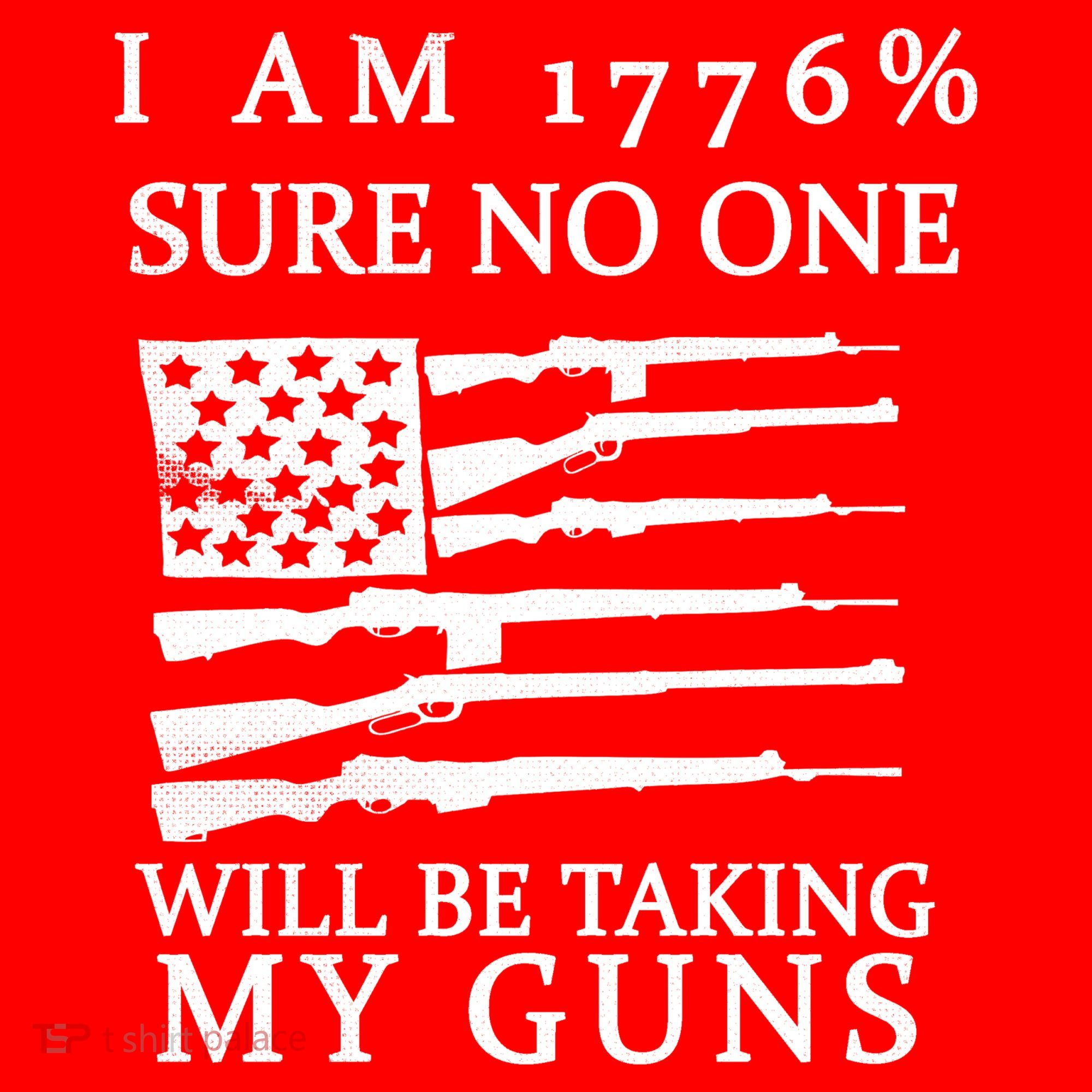 I Am 1776 Sure No One Is Taking My Guns Visor