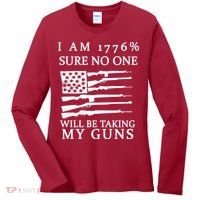 I Am 1776 Sure No One Is Taking My Guns Women's Long Sleeve Shirt thumb 0