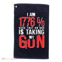I Am 1776 Sure That No One Is Taking My Gun Golf Towel thumb 0