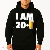 I Am 20 Plus Beer 21st Birthday Hoodie thumb 2