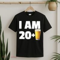 I Am 20 Plus Beer 21st Birthday T-Shirt thumb 2