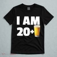 I Am 20 Plus Beer 21st Birthday T-Shirt thumb 5