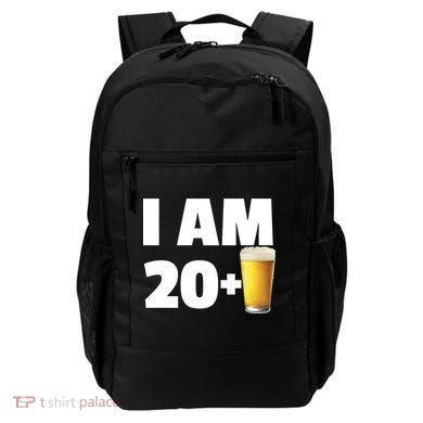 I Am 20 Plus Beer 21st Birthday Backpack