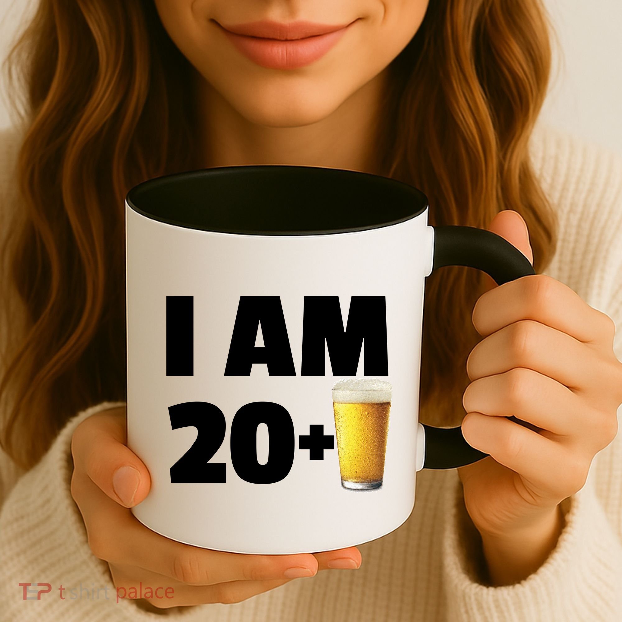 I Am 20 Plus Beer 21st Birthday Coffee Mug