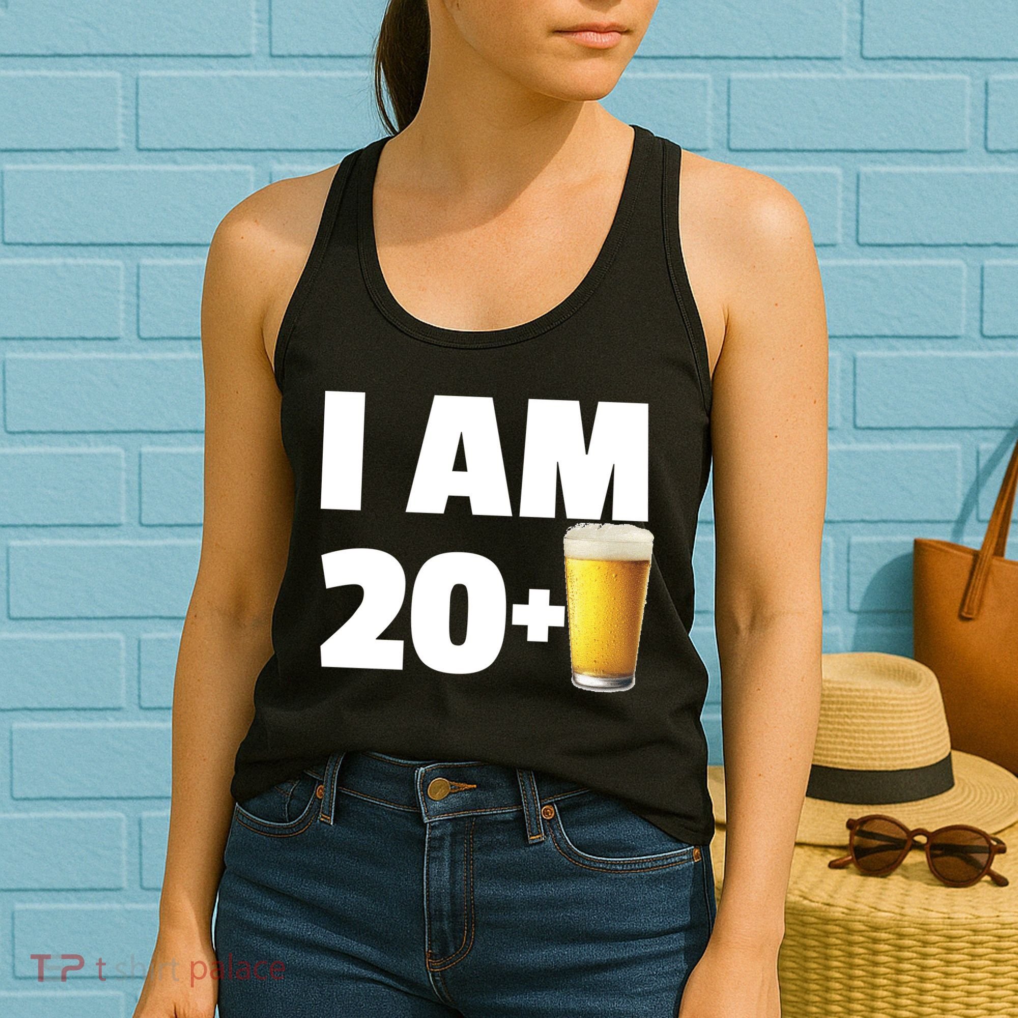I Am 20 Plus Beer 21st Birthday Women's Tank Top