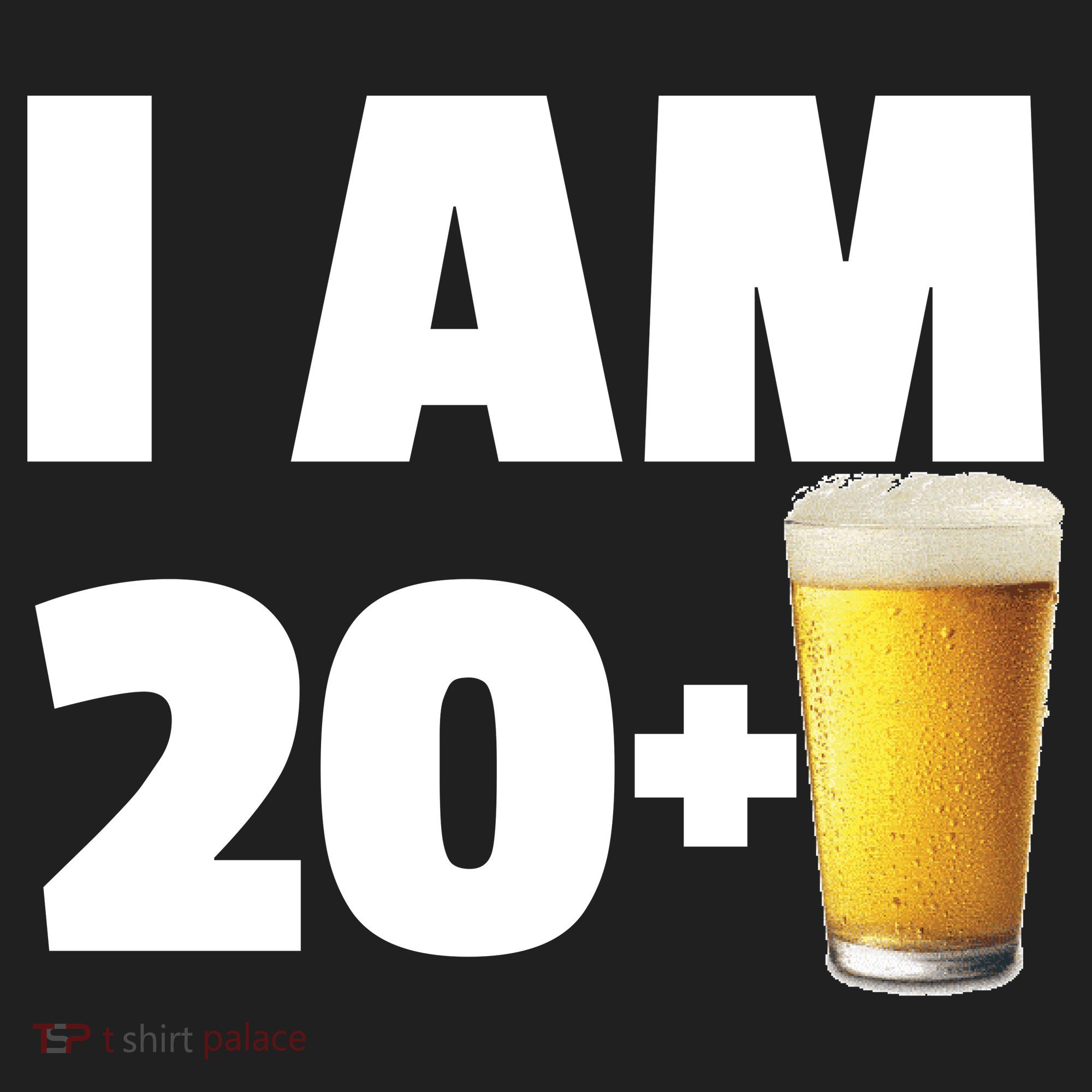 I Am 20 Plus Beer 21st Birthday Hat