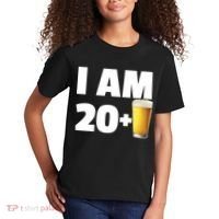 I Am 20 Plus Beer 21st Birthday Kids T-Shirt thumb 2