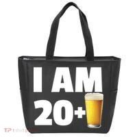 I Am 20 Plus Beer 21st Birthday Tote Bag thumb 0