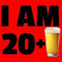 I Am 20 Plus Beer 21st Birthday Santa Hat thumb 1