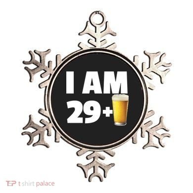 I Am 29 Plus Beer 30th Birthday Ornament
