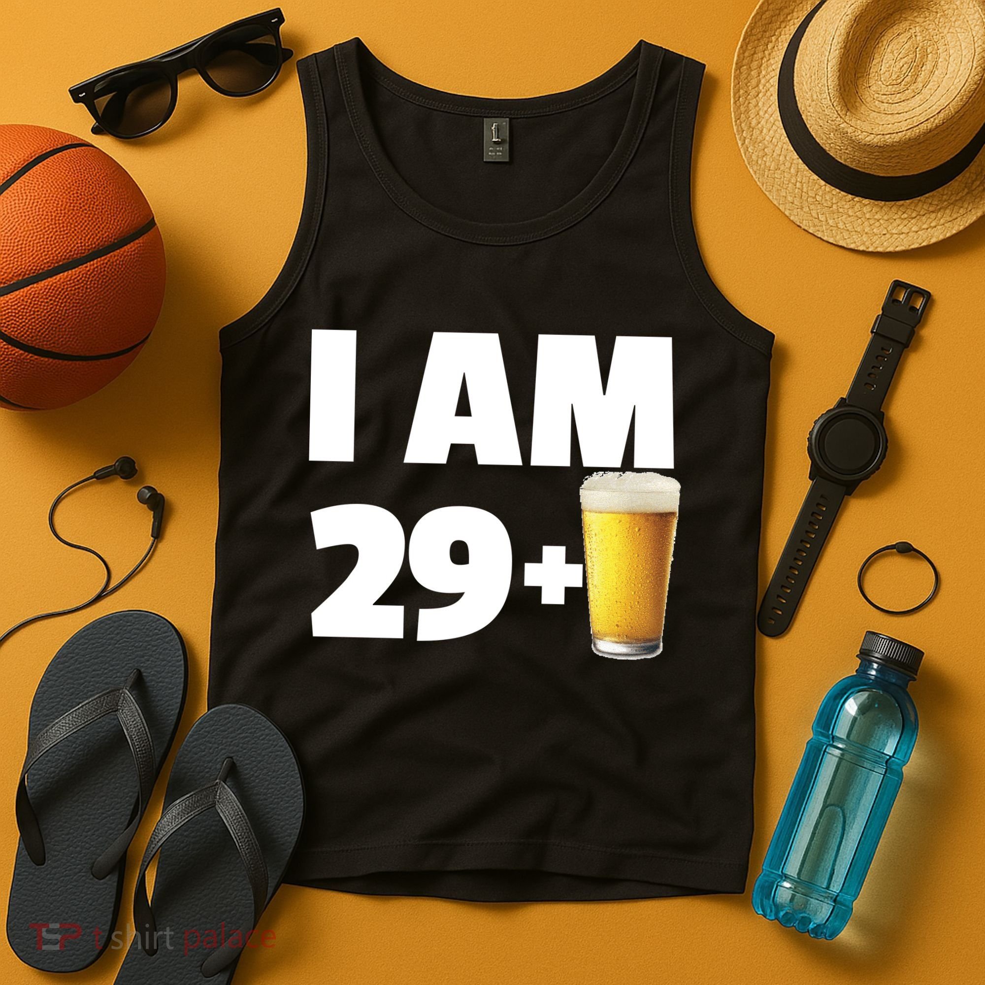 I Am 29 Plus Beer 30th Birthday Tank Top