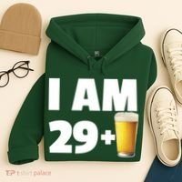I Am 29 Plus Beer 30th Birthday Hoodie thumb 4