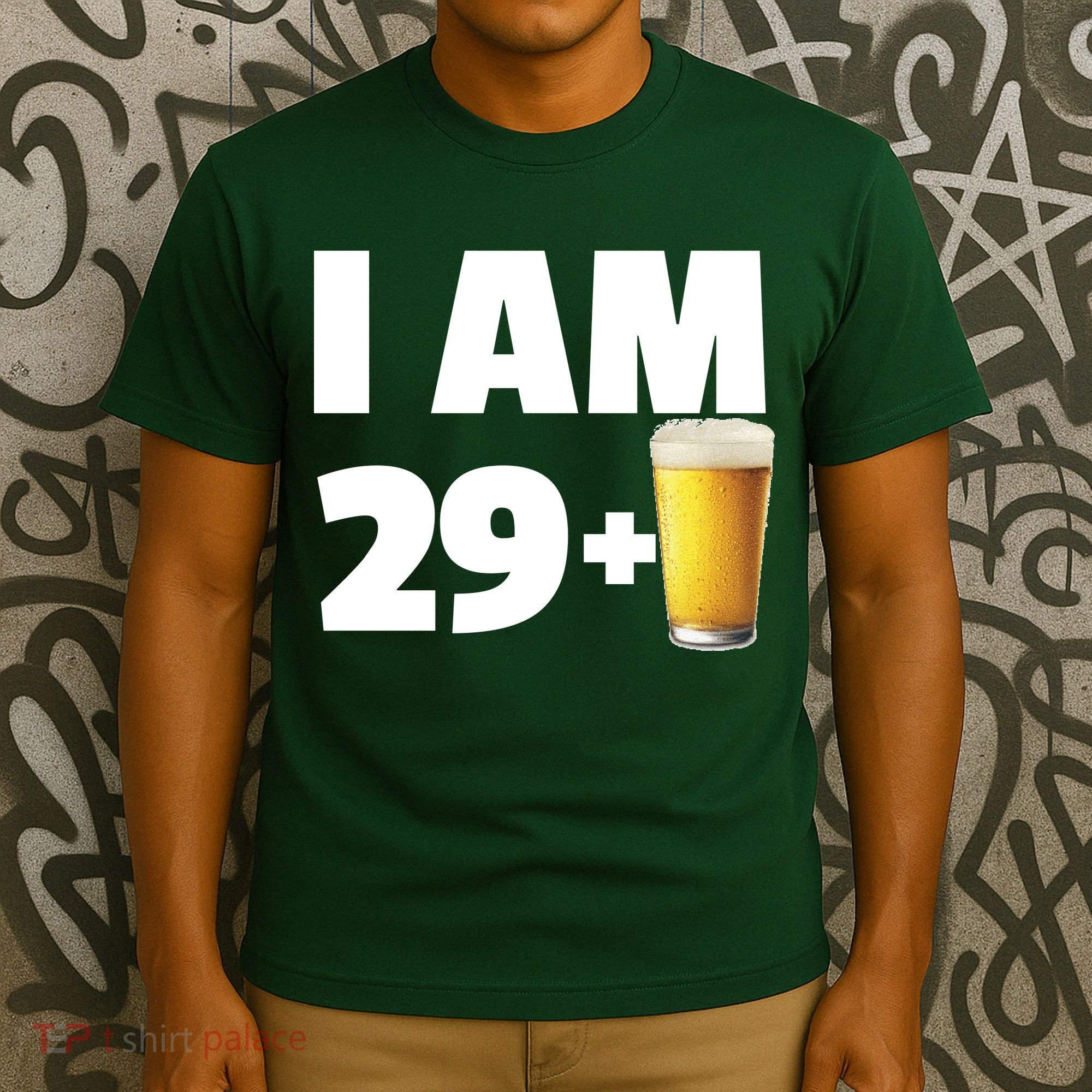 I Am 29 Plus Beer 30th Birthday T-Shirt