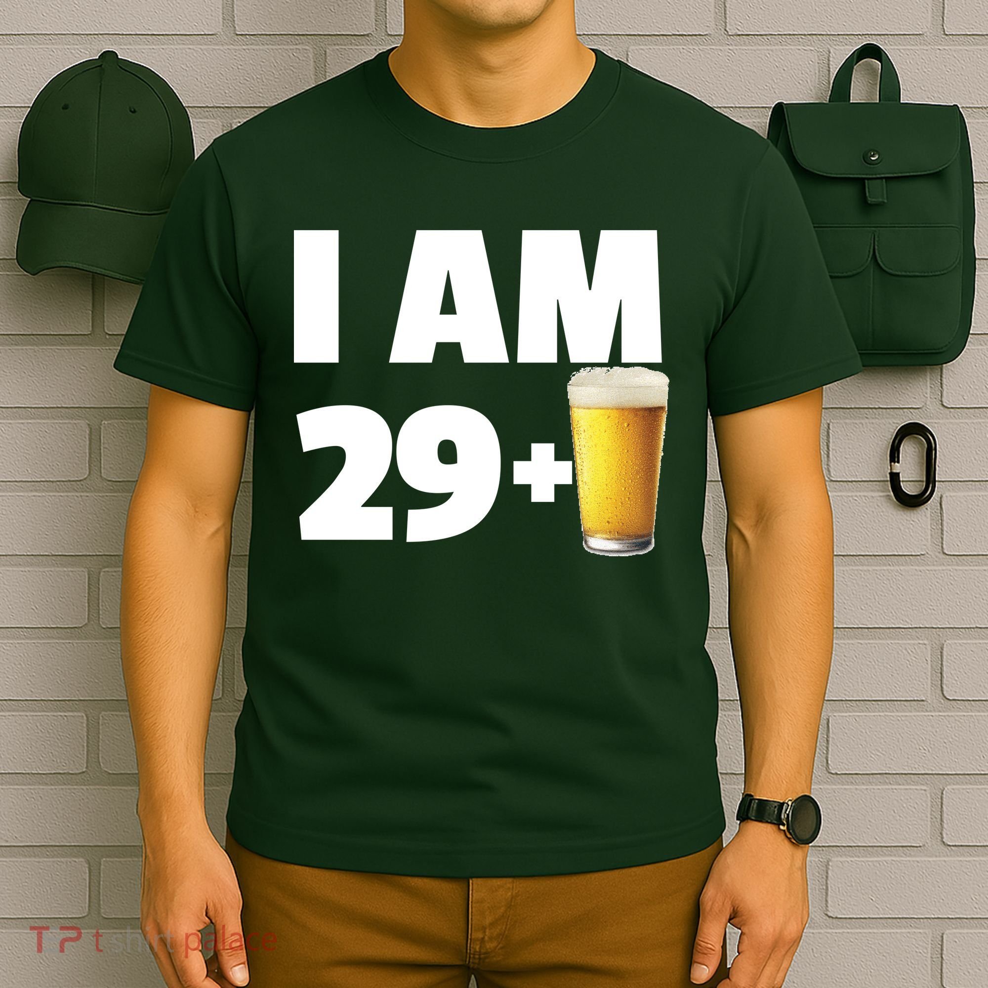 I Am 29 Plus Beer 30th Birthday T-Shirt