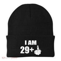 I Am 30 Middle Finger Beanie thumb 0