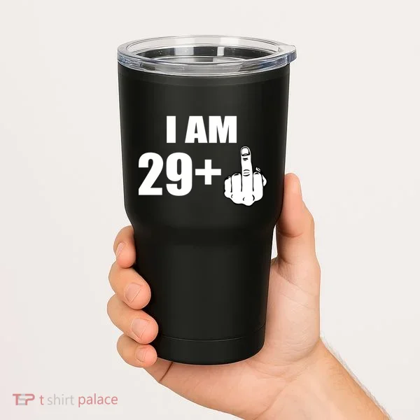 I Am 30 Middle Finger Tumbler