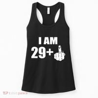 I Am 30 Middle Finger Women's Tank Top thumb 0